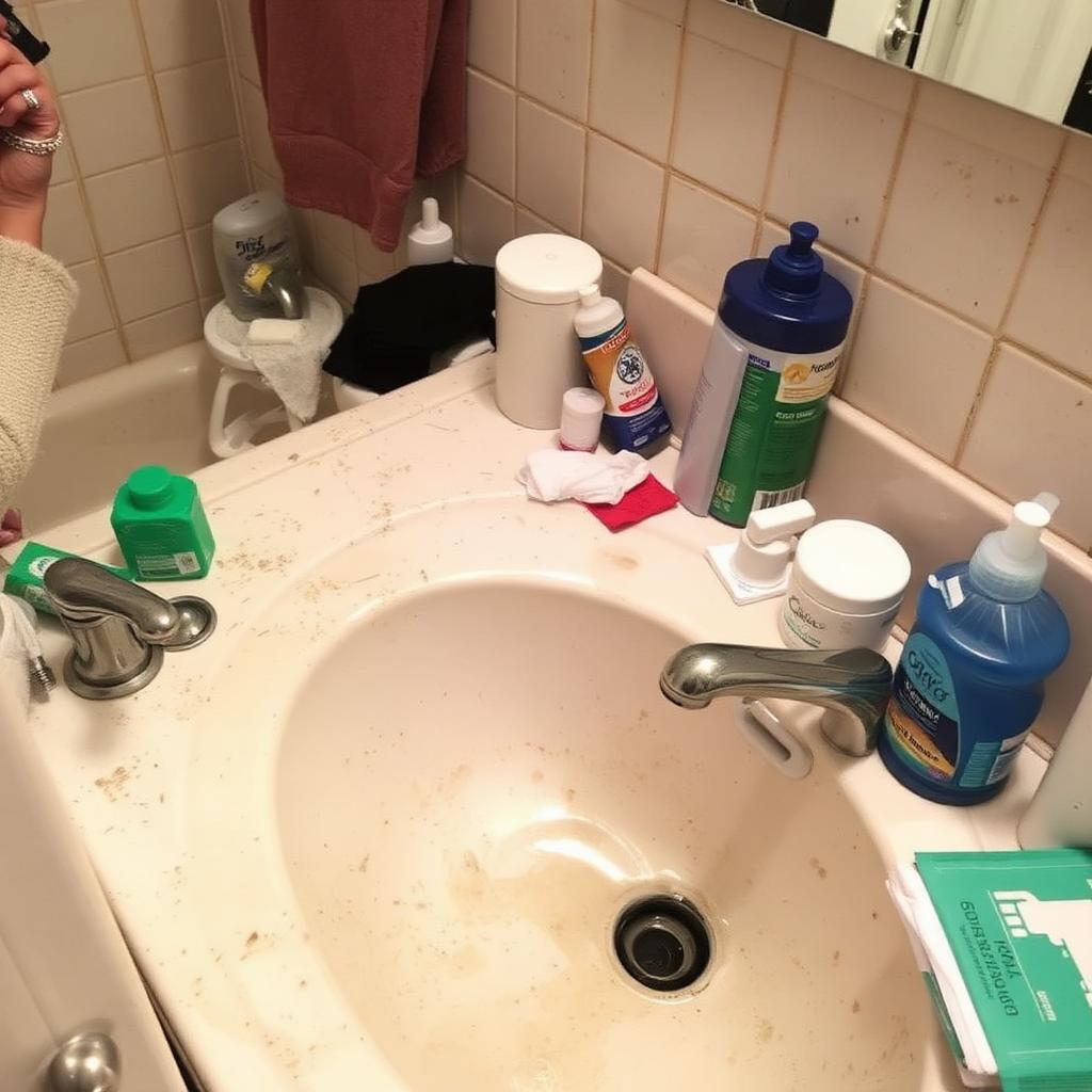 Before cleaning